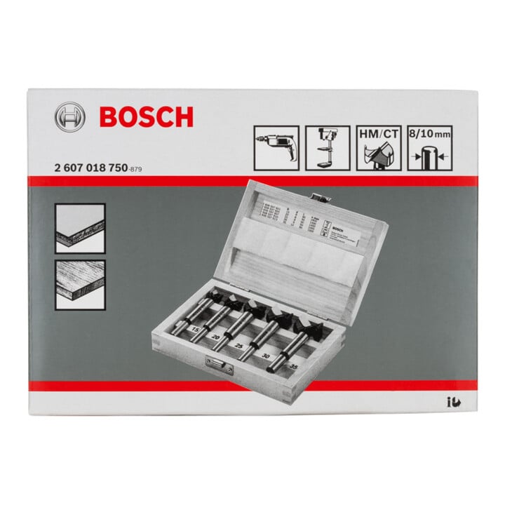 Bosch Kunstbohrer-Set HM 5-teilig 15 - 35 mm
