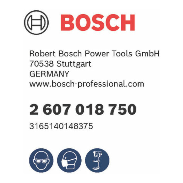 Bosch Kunstbohrer-Set HM 5-teilig 15 - 35 mm