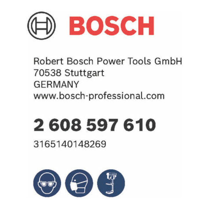 Bosch kunstboor HM 30 x 90 mm d 8 mm