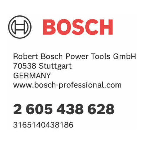 Bosch kunststof koffer 355 x 895 x 228 mm