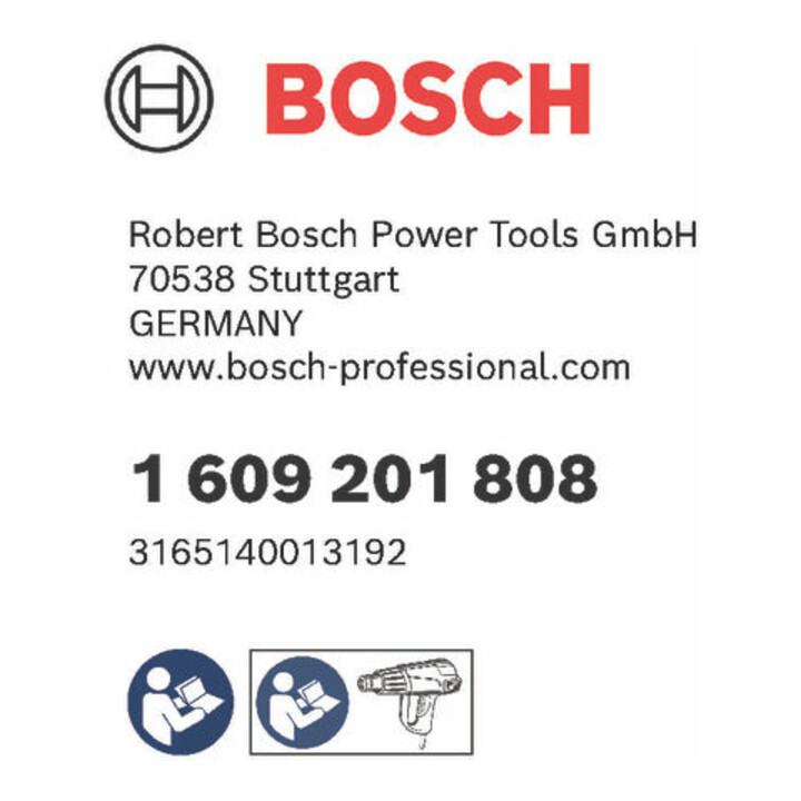 Bosch kunststof lasdraad 225 mm 4 mm Hard PVC