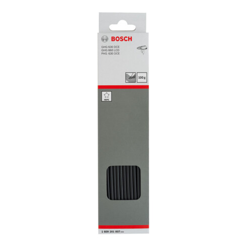Bosch kunststof lasdraad 225 mm 4 mm Polyethyleen (HDPE) zwart