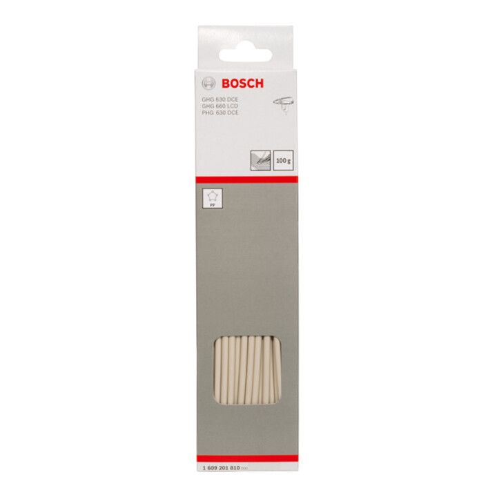 Bosch kunststof lasdraad 225 mm 4 mm Polypropyleen (PP) Grijs