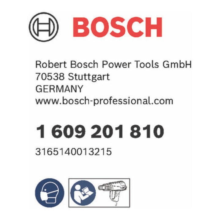 Bosch kunststof lasdraad 225 mm 4 mm Polypropyleen (PP) Grijs
