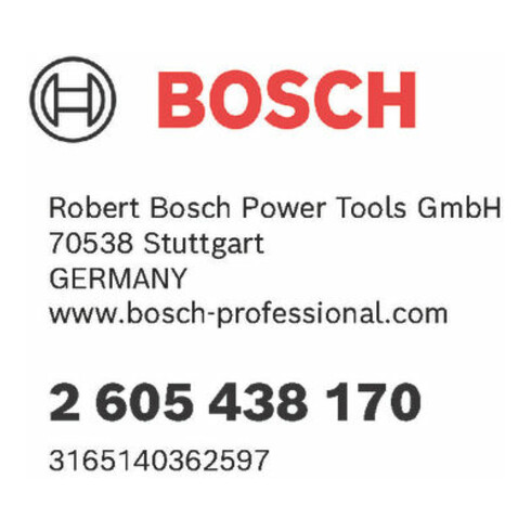 Bosch Kunststoffkoffer 445 x 360 x 123 mm