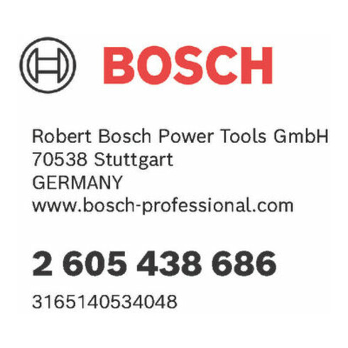 Bosch Kunststoffkoffer für Akkugeräte blau 114 x 388 x 356 mm
