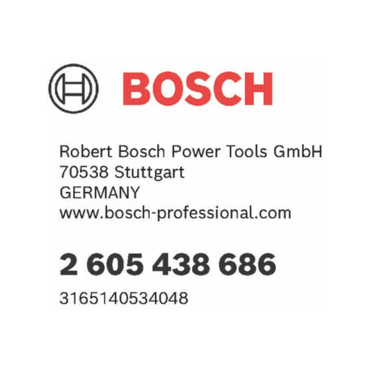 Bosch Kunststoffkoffer für Akkugeräte blau 114 x 388 x 356 mm