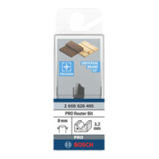Bosch kwartrondfrees 8 mm R1 3,2 mm D 9,5 mm L 10,2 mm G 41 mm-2