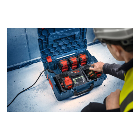 Bosch L-BOXX Set batterie/chargeur 2x EXBA18V-55 + 2x EXBA18V-80 + EXAL18V2-320; C