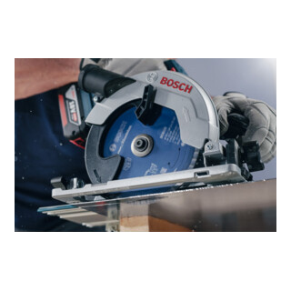 Bosch Lama circolare Expert for Aluminium, per seghe circolari portatili, a tuffo e per Metalli a secco a batteria