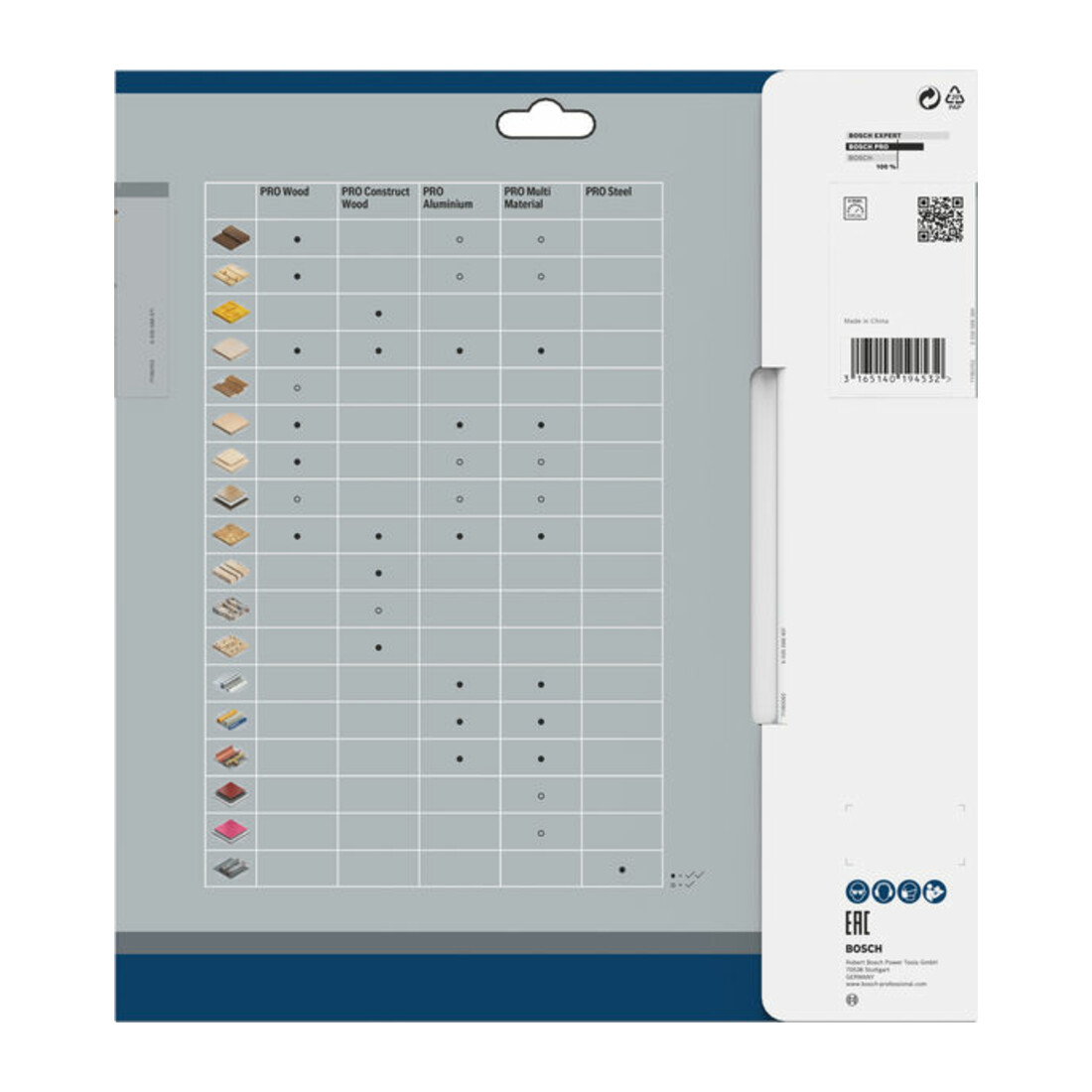Bosch Lama circolare Optiline Wood, per sega da banco, 250x30x3,2mm 60