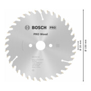 Bosch Lama circolare Optiline Wood, per seghe circolari manuali, 150x20/16x2,4mm 36-4