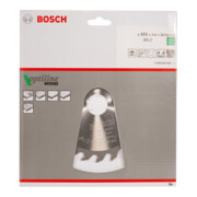 Bosch Lama circolare Optiline Wood, per seghe circolari manuali, 165x30x2,6mm 24-2