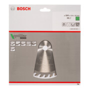 Bosch Lama circolare Optiline Wood, per seghe circolari manuali, 184x16x2,6mm 36-2
