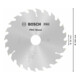 Bosch Lama circolare Optiline Wood, per seghe circolari manuali, 184x30x2,6mm 24-4