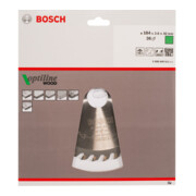 Bosch Lama circolare Optiline Wood, per seghe circolari manuali, 184x30x2,6mm 36-5