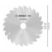Bosch Lama circolare Optiline Wood, per seghe circolari manuali, 210x30x2,8mm 24-5