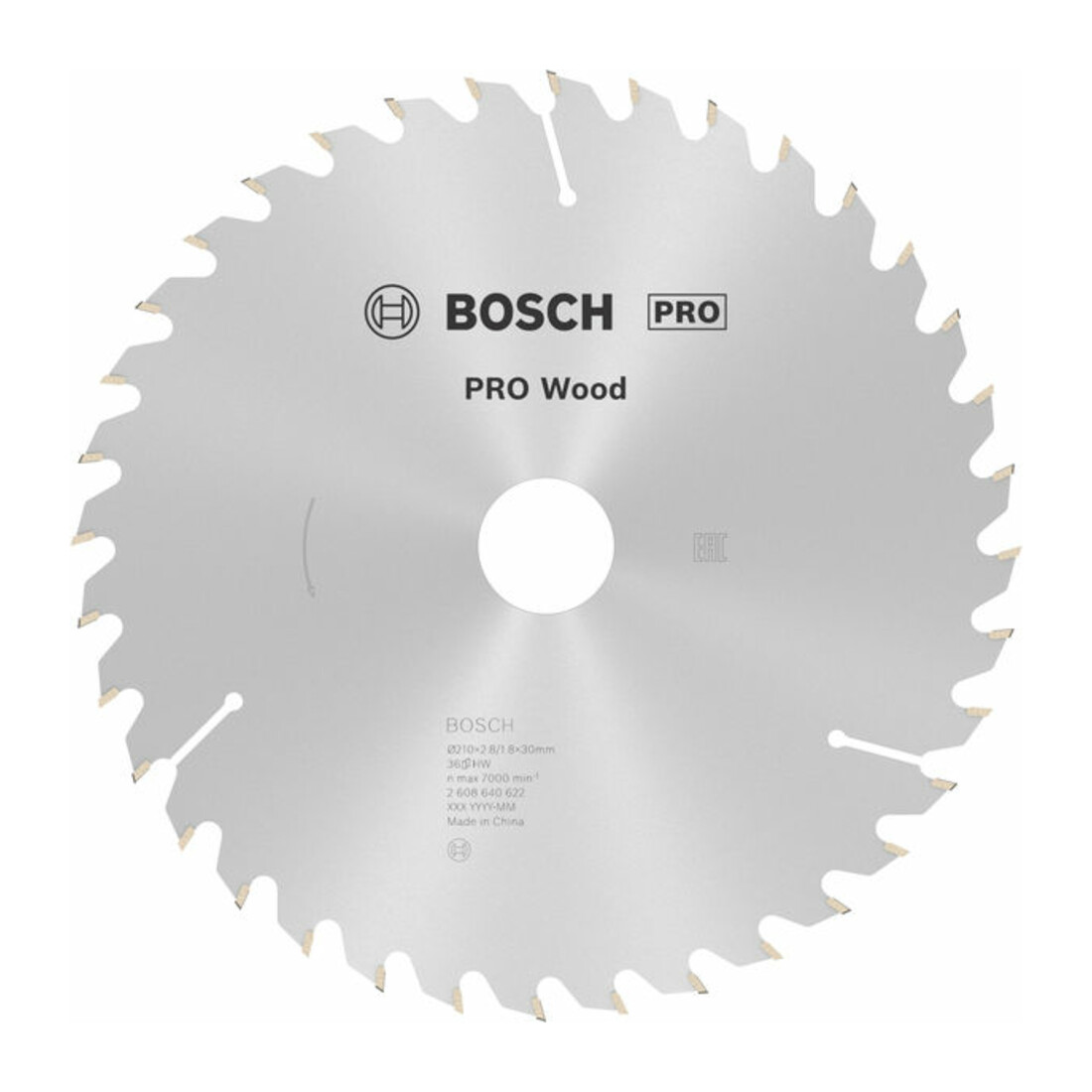 Bosch Lama circolare Optiline Wood, per seghe circolari manuali, 210x30x2,8mm 36