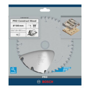 Bosch Lama circolare per sega Construct Wood, 180x30/20x2,6mm 12-5