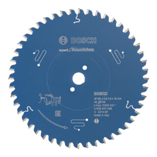 Bosch Lama circolare Expert Aluminium, per seghe circolari a tuffo e portatili