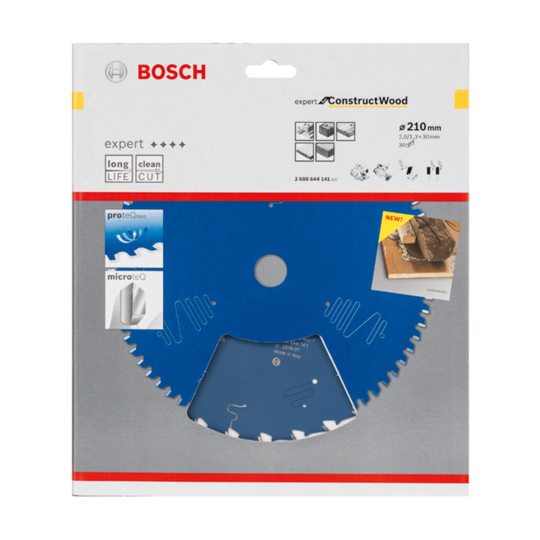 Bosch Lama circolare per sega Expert for Construct Wood, 210x30x2,0mm 30