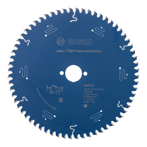 Bosch Lama circolare per sega Expert for High Pressure Laminate, 235x30x2,8mm 64