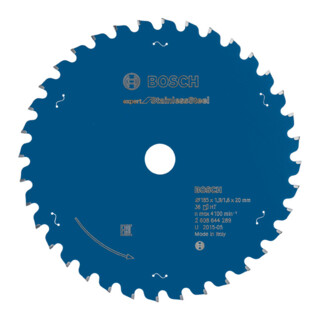 Bosch Lama circolare per sega Expert for Stainless Steel