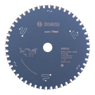 Bosch Lama circolare Expert Steel per seghe manuali a secco per Metalli