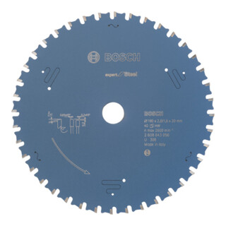 Bosch Lama circolare Expert Steel per seghe manuali a secco per Metalli