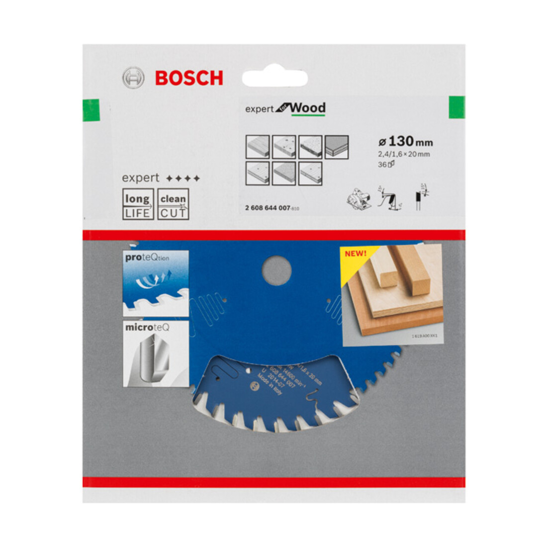 Bosch Lama circolare per sega Expert for Wood, 130x20x2,4mm 36