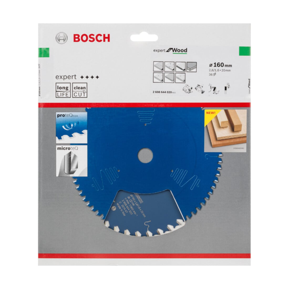 Bosch Lama circolare per sega Expert for Wood, 160x20x2,6mm 36