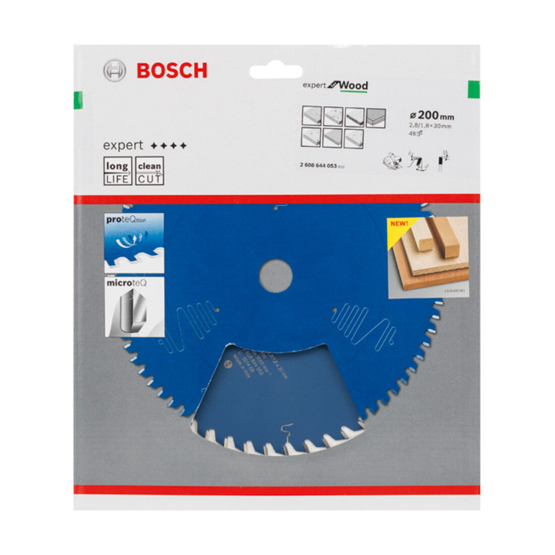 Bosch Lama circolare per sega Expert for Wood, 200x30x2,8mm 48