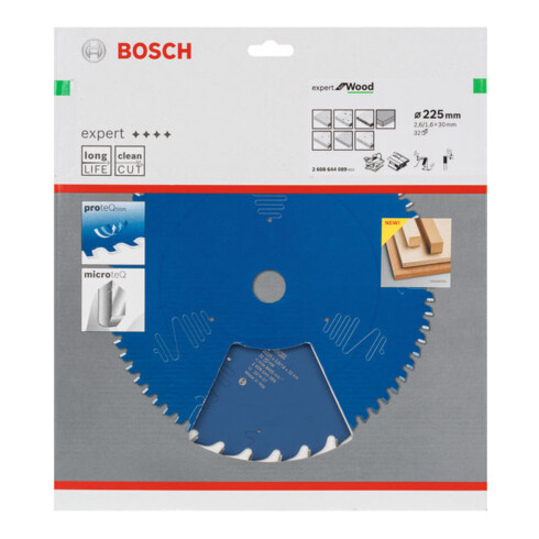 Bosch Lama circolare per sega Expert for Wood, 225x30x2,6mm 32
