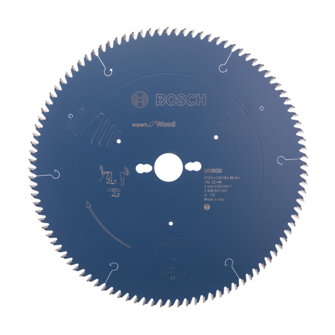 Bosch Lama circolare per sega Expert for Wood, 300x30x2,5mm 100