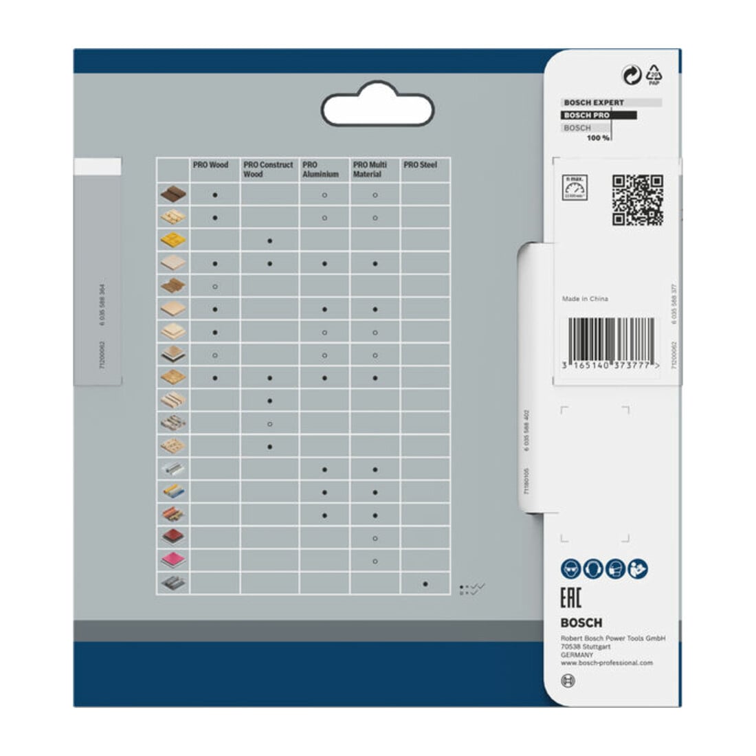 Bosch Lama circolare per sega Multi Material, 130x20/16x2mm 42