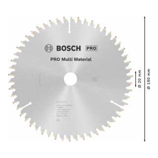 Bosch Lama circolare Standard Universal, per seghe circolari manuali