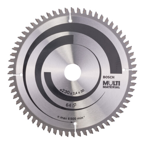 Bosch Lama circolare per sega Multi Material, 230x30x2,4mm 64