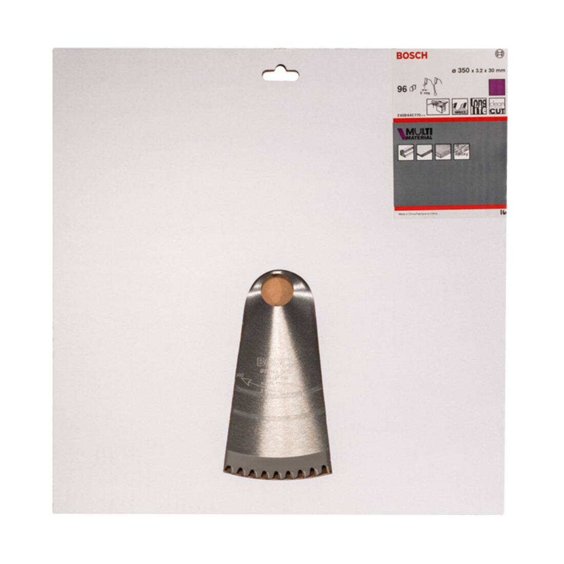 Bosch Lama circolare per sega Multi Material, 350x30x3,2mm 96