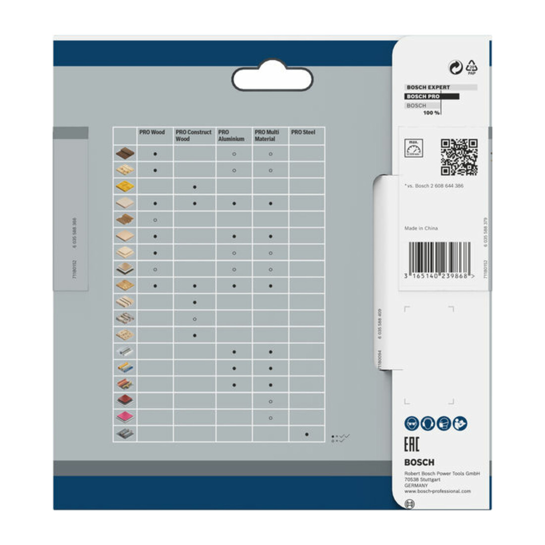 Bosch Lama circolare per sega Speedline Wood, 130x16x2,0mm 18