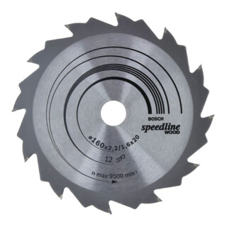 Bosch Lama circolare Standard Wood, per sega manuale