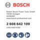Bosch Lama circolare per plastica, per seghe da taglio orizzontali/verticali e da banco 30mm 3,2mm-4