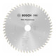 Bosch Lama circolare Standard for Aluminium per sega a batteria, 160x1,8/1,3x20, 52 denti