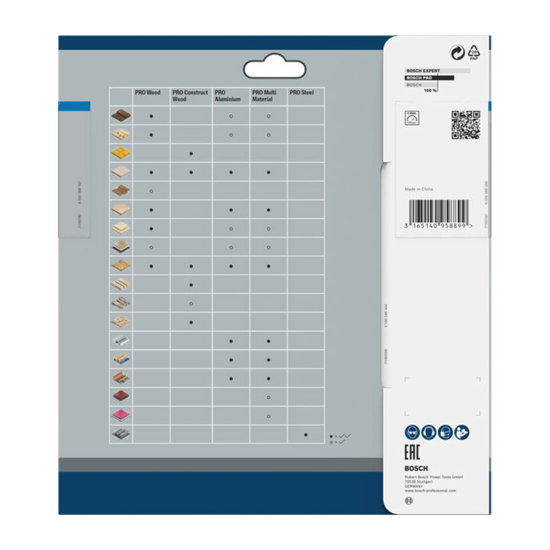 Bosch Lama circolare Standard for Aluminium per sega a batteria, 184x2/1,5x20, 56 denti
