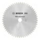 Bosch Lama circolare Standard for Aluminium per sega a batteria, 190x2/1,5x20, 56 denti