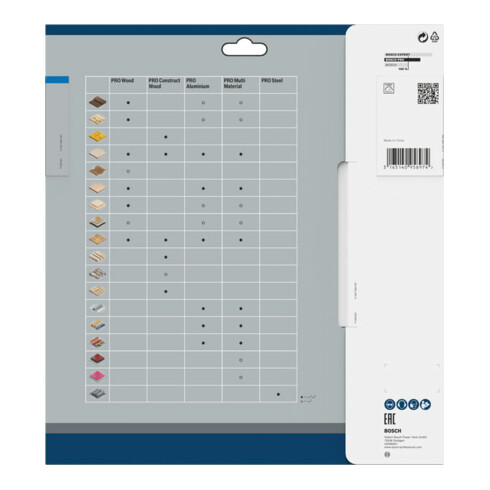 Bosch Lama circolare Standard for Aluminium per sega a batteria, 250x2,4/1,8x30, 68 denti