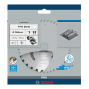 Bosch Lama circolare Standard for Steel, per sega a batteria, 140x1,6/1,2x20 30 denti-5