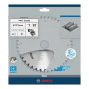 Bosch Lama circolare Standard for Steel, per sega a batteria, 173x1,6/1,2x20 36 denti-5