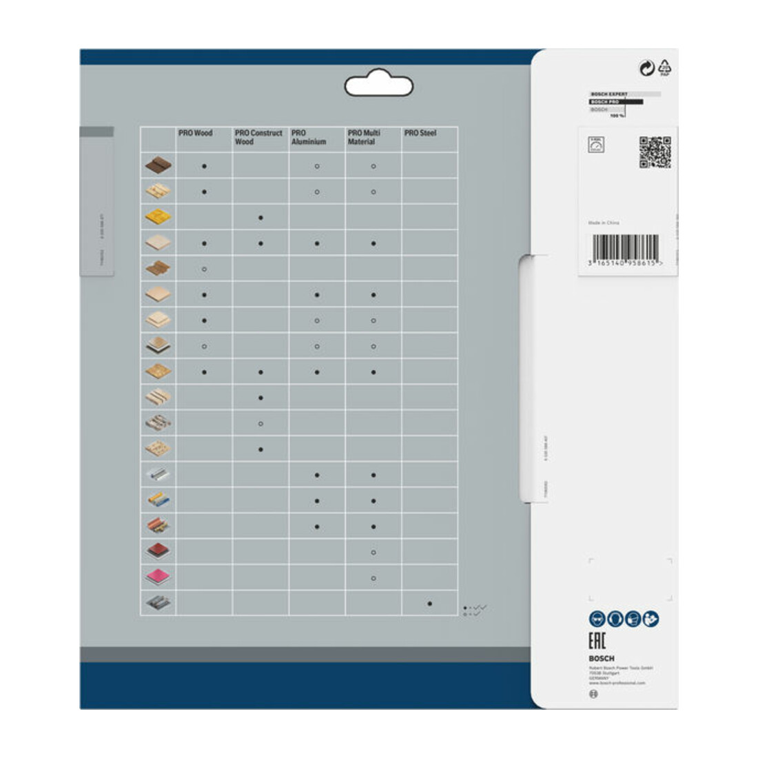Bosch Lama circolare Standard for Wood per sega a batteria, 254x2,2/1,6x30, 24 denti