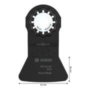 Bosch Lama da immersione ATZ 52 SC Multi Material, Starlock, 52 x 26 mm, 10 pezzi-5