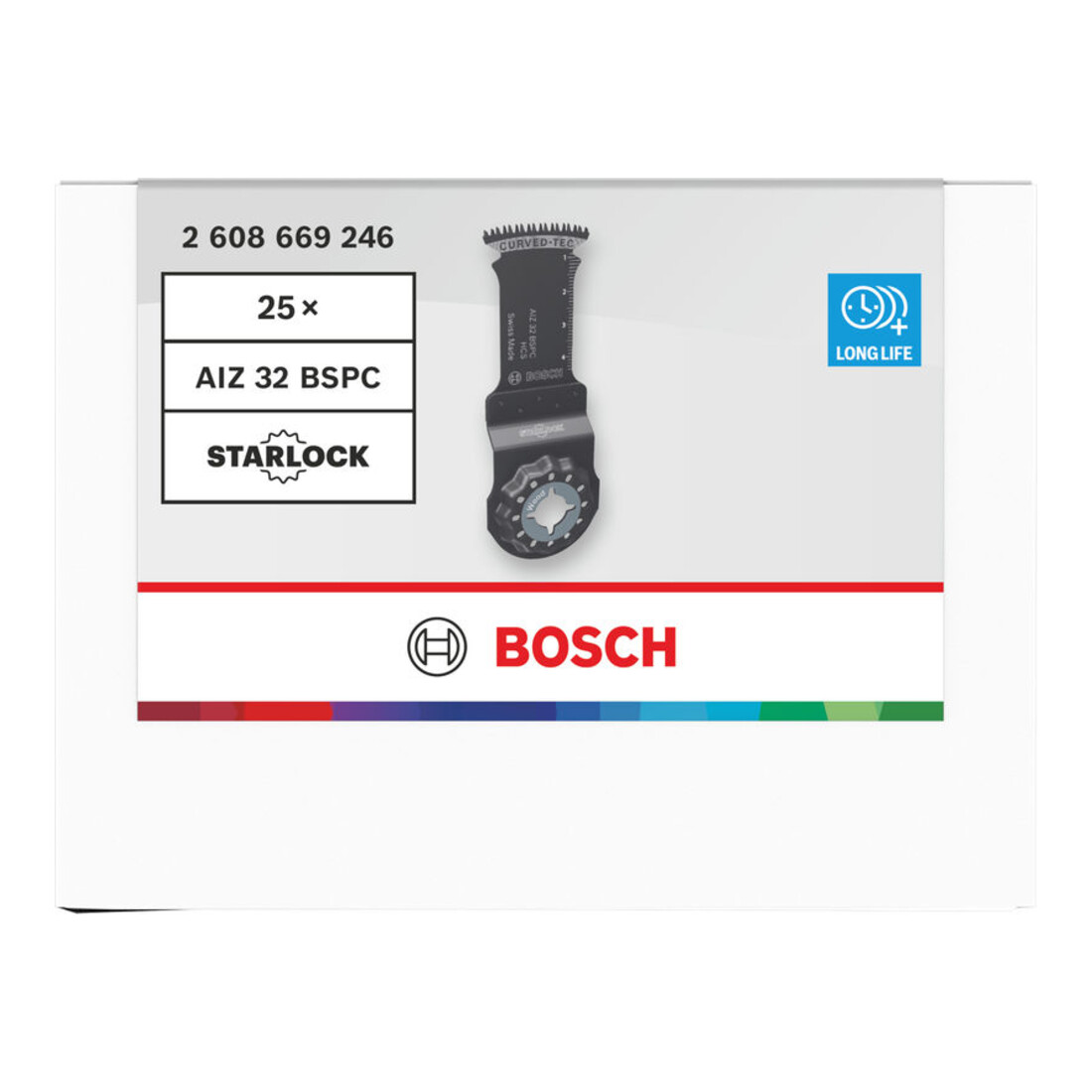 Bosch Lama da immersione per legno AIZ 32 BSPC, Starlock, 32 x 50 mm, TU25
